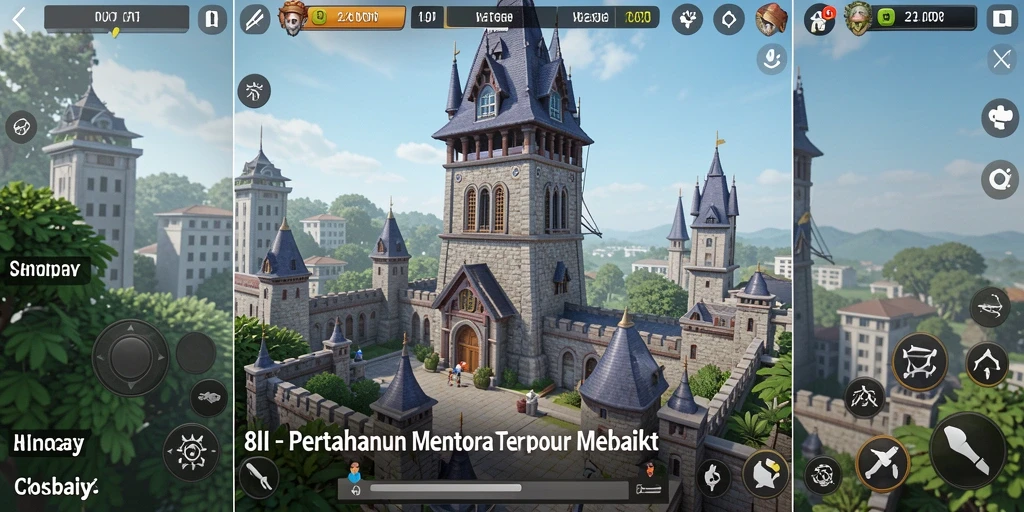 Tampilan gameplay seru dalam game Tower Defense 8II.