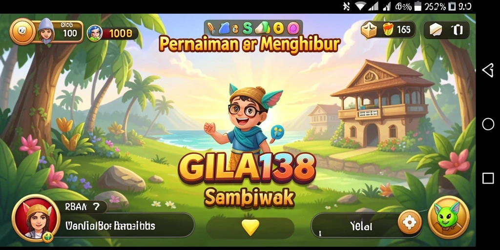 Tangkapan layar utama GILA138 menampilkan aksi gameplay yang dinamis.