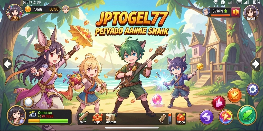 Tampilan gameplay JPTOGEL77 yang penuh warna dan menarik.