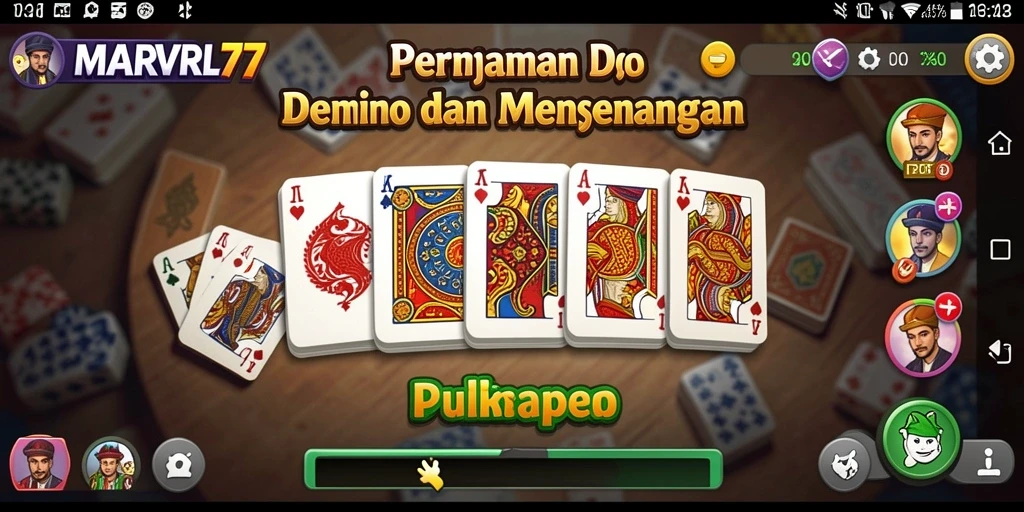 Tampilan gameplay MARVRL77 yang menegangkan dan mengasyikkan.