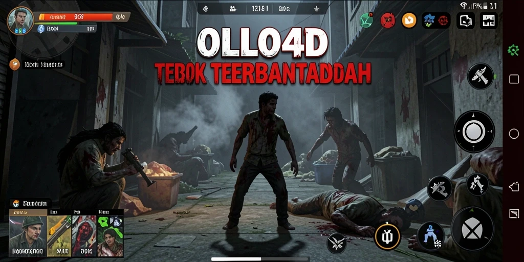 Tampilan gameplay OLLO4D yang menyeramkan dan mendebarkan.