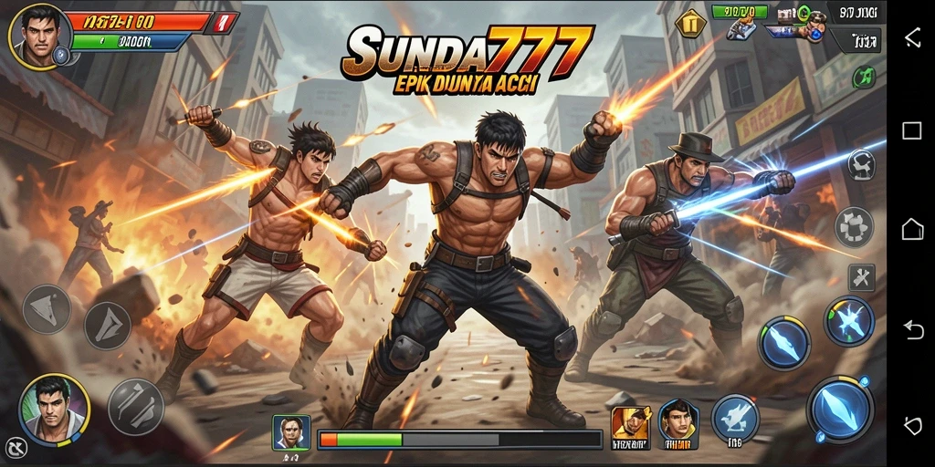 Tampilan gameplay SUNDA777 yang seru dan mendebarkan.